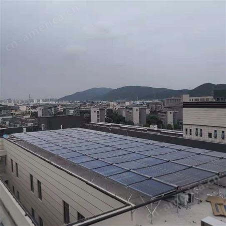 甘肃天水风动机械公司太阳能空气能热水工程