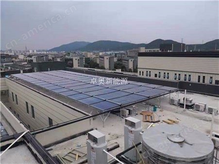 甘肃天水风动机械公司太阳能空气能热水工程