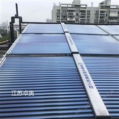 苏州昆山外企工厂宿舍楼16吨太阳能热水系统 太阳能真空管 澡堂热水设备