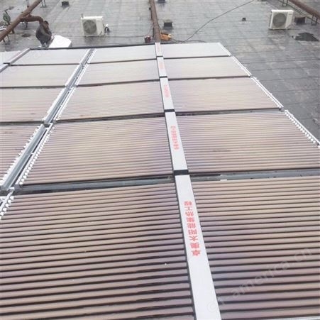 南京酒店太阳能热水系统 太阳能集热板 屋顶太阳能热水器