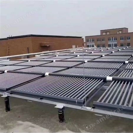 学校太阳能热泵热水工程-河南洛阳热水设备