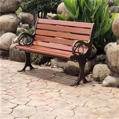 旅游景区菠萝格休闲长椅 重庆公园椅加工定制