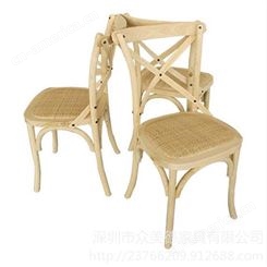 主题餐厅CY1909-2复古餐椅，咖啡厅创意餐椅，奶茶店交叉椅，众美德家具定制
