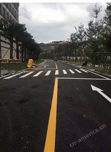惠州自行车道标线施工