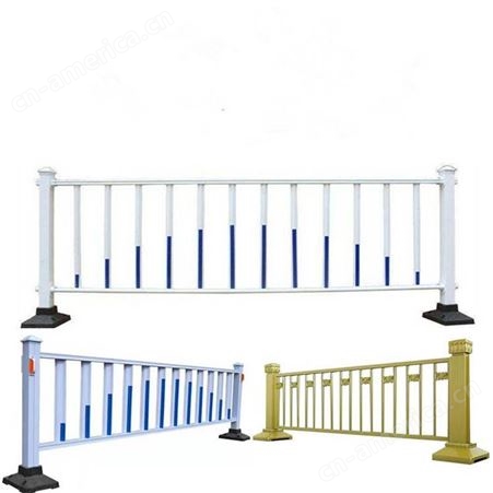 市政护栏道路锌钢围栏城市交通栅栏隔离栏