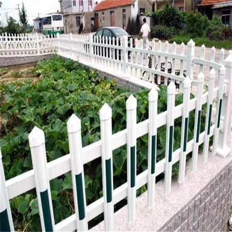 PVC草坪护栏 户外绿化景观草坪围栏别墅花园草坪栅栏 绿化防护栏
