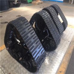 铸钢套橡胶履带轮特殊橡胶履带轮越野车加装橡胶履带轮简易