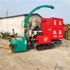 生产加工 玉米秸秆收割机 全自动自走式打包机 粉碎轮式收割机