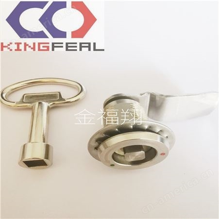 优质304不锈钢压缩式门锁 固定间距 外四角伸缩锁 KFYSG-2848S