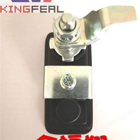 提转型压缩式可调节门锁（喷塑黑） 平面锁 KF62-42-151-3