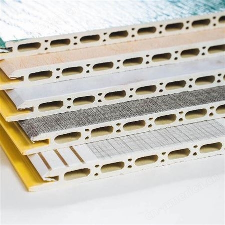 竹木纤维装饰板 有沐 400*9全屋整装免漆护墙板厂家 PVC发泡木塑板
