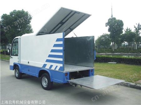 上海驳运电动车电动8桶电动垃圾清运车四轮电动垃圾车