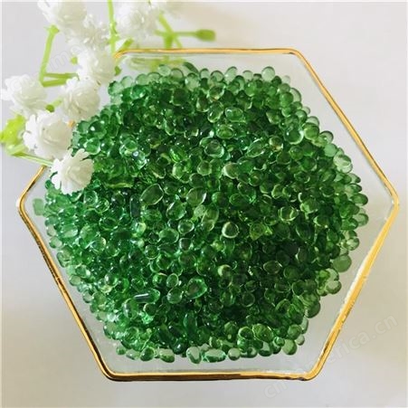 北京彩色玻璃砂 绿色玻璃块 鱼缸玻璃砂水磨石彩色玻璃砂沙