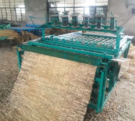 加宽芦苇草帘机 稻草秸秆草帘编织机 1.6米稻草草苇帘机