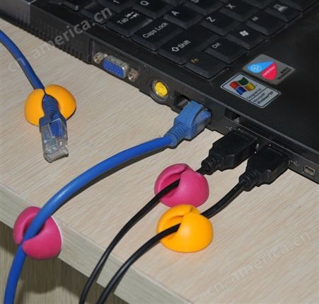 数据线整理夹多功能桌面电线固定器鼠标线线夹固线夹固线器粘线卡