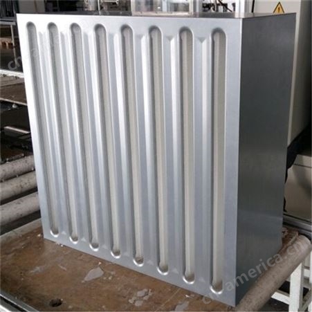 华洁净化 定制耐高温有隔板高效空气过滤器  过滤效率高 容尘量大