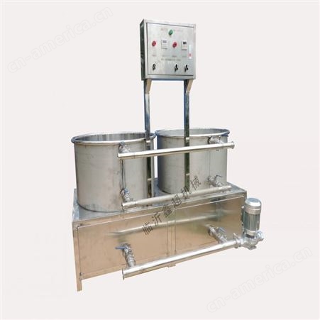 现货直销双联豆浆锅 速度可调 豆浆煮浆锅生产厂家