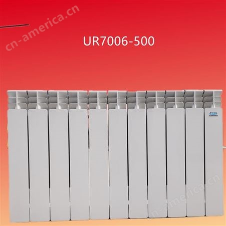 双金属压铸铝暖气片散热器UR7002-500/600双水道