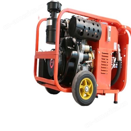 路鸿达柴油液压动力机 可以带动多种液压工具消防救援机器