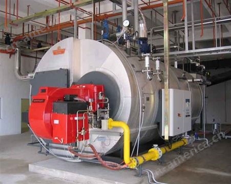 蒸汽锅炉 采用全波纹大炉胆增加高温烟气辐射和对流