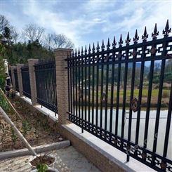 安徽欧式护栏围栏供应 庭院围栏围墙护栏生产厂家 支持上门安装