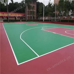 泰立--湖北丙烯酸篮球场厂家 武汉丙烯酸网球场施工 丙烯酸球场材料价格