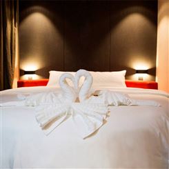 北京酒店床上用品定制 欧尚维景纯棉床上用品 大量