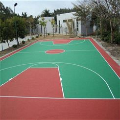 重庆市塑胶硅PU篮球场施工建设包工包料厂家室外篮球场厂家承接