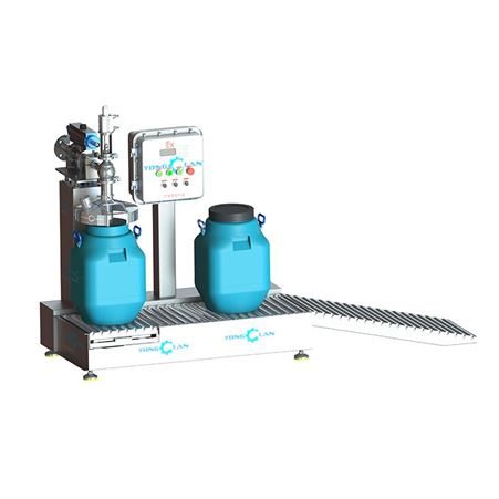 灌装机生产厂家液体灌装秤液体包装机小型灌装机永玖智能